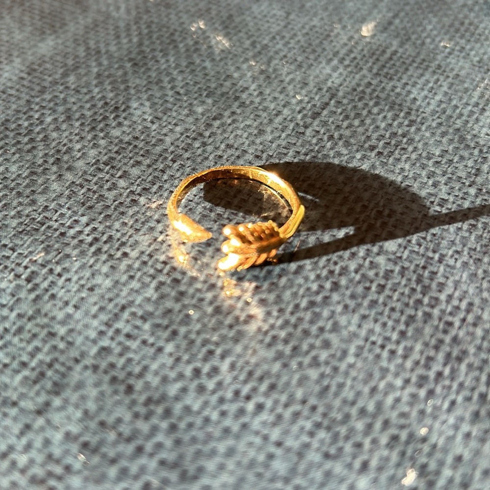 Stella & Dot adjustable arrow ring